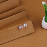 Rainbow Ball Stud Earring